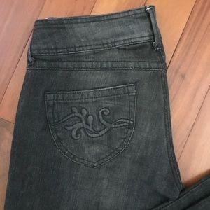 [Mango] Dark Gray Skinny Jeans